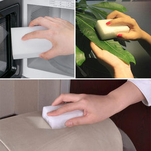 100-PCS White Magic Sponge Eraser Cleaning