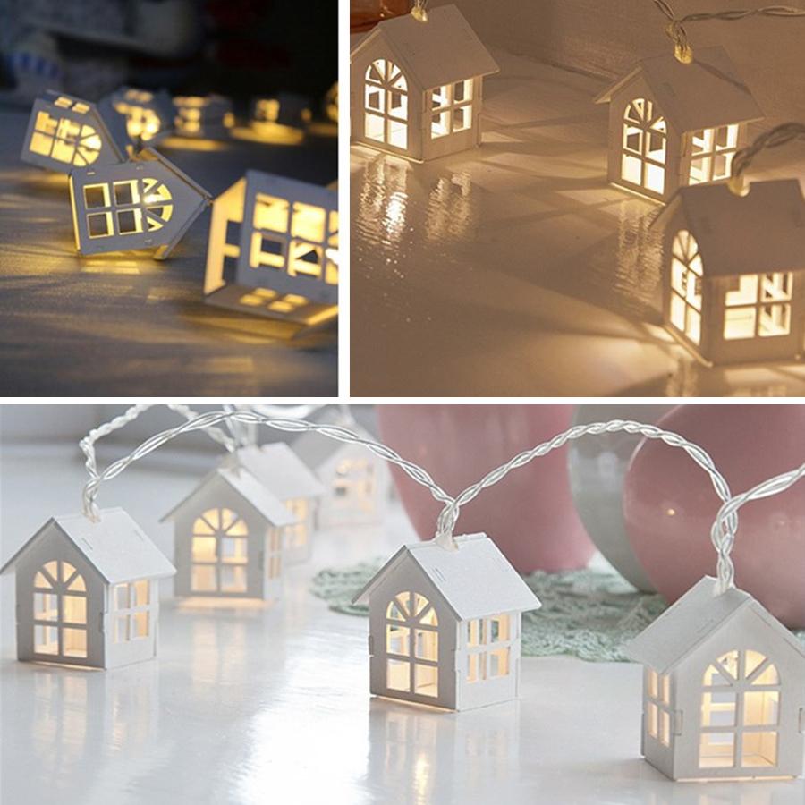 LED Christmas Tree House Style Fairy Light String