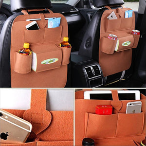 Car Back Seat Organizer